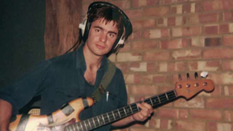 Well, in between, you know, guitar solos or whatever