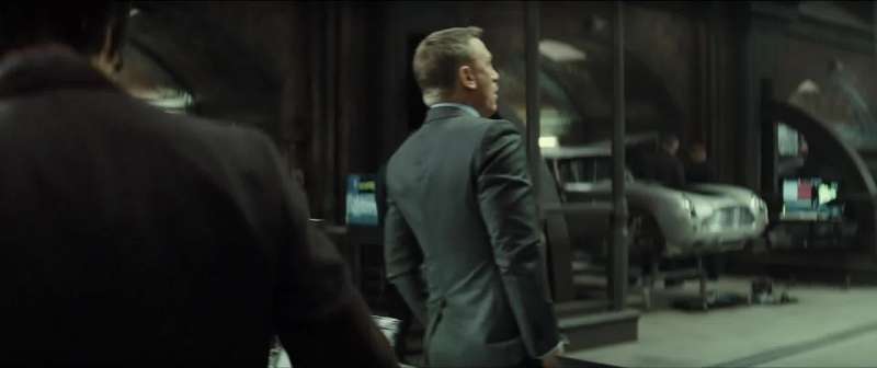 Well it's lovely to see you 007 Lovely