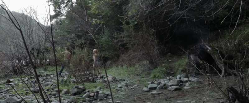 We'll just follow the river back up