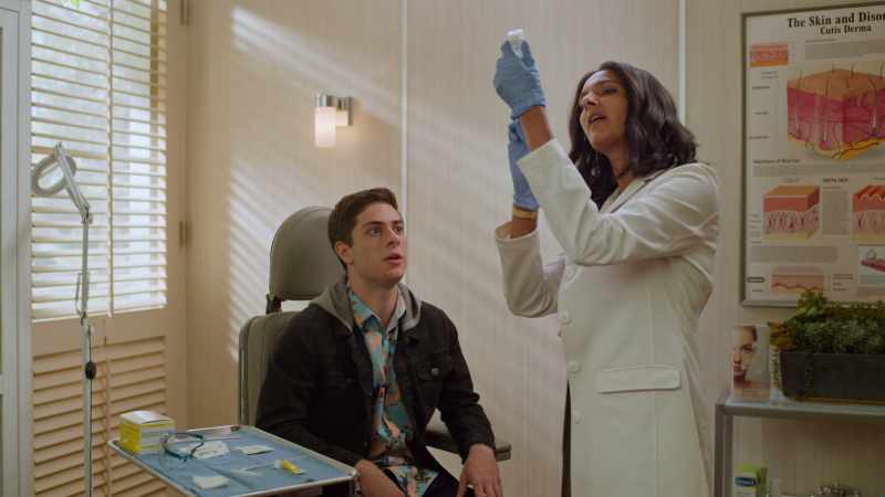 Well, she keeps me on my toes too. -[chuckles]