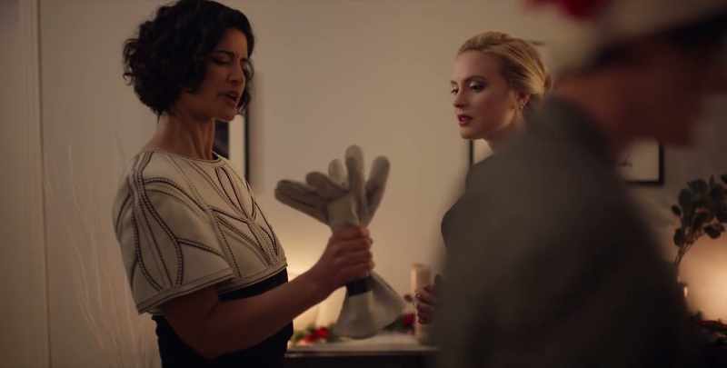 Well, she left her gloves at work