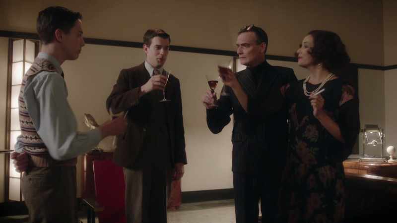 Well, let's toast to poor Captain Grimes