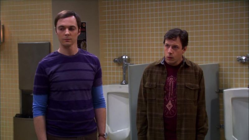 Well, as long as we're here, I might as well take a leak