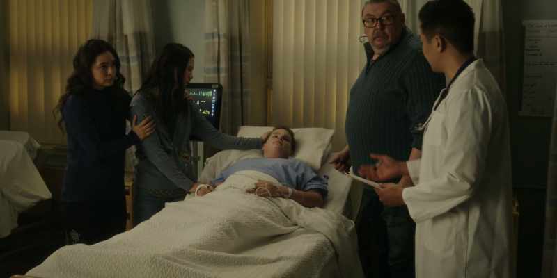 We'll monitor his condition, keep him under observation