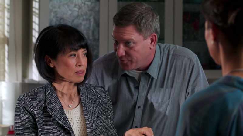 Well, your mother... engaged with a neighbor