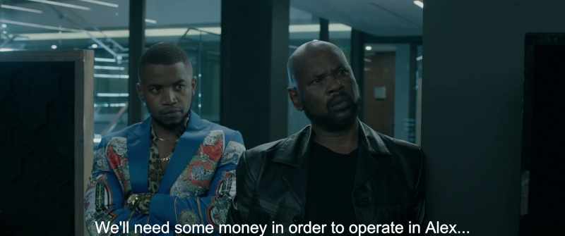 We'll need some money in order to operate in Alex
