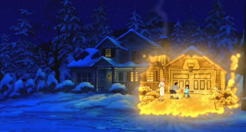 Well over there's my family home