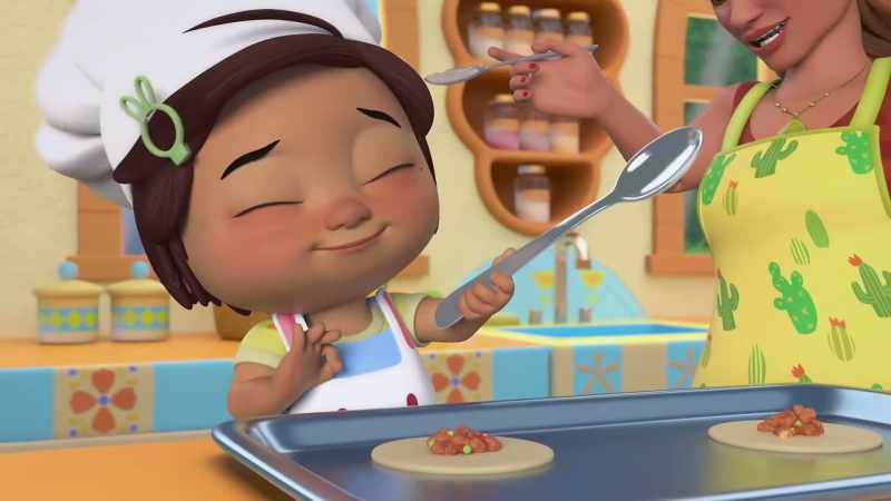 �� We'll pulled over the dough ♪