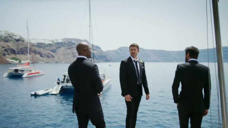 Well, you said you weren't coming to the wedding