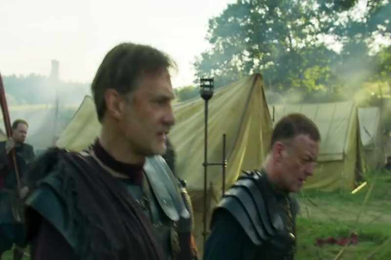 We'll set up camp