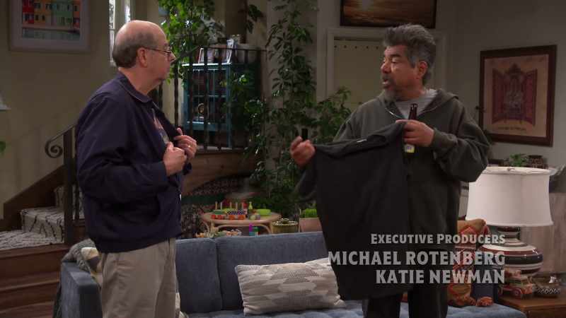 Well, that-that shirt's a little bit awkward