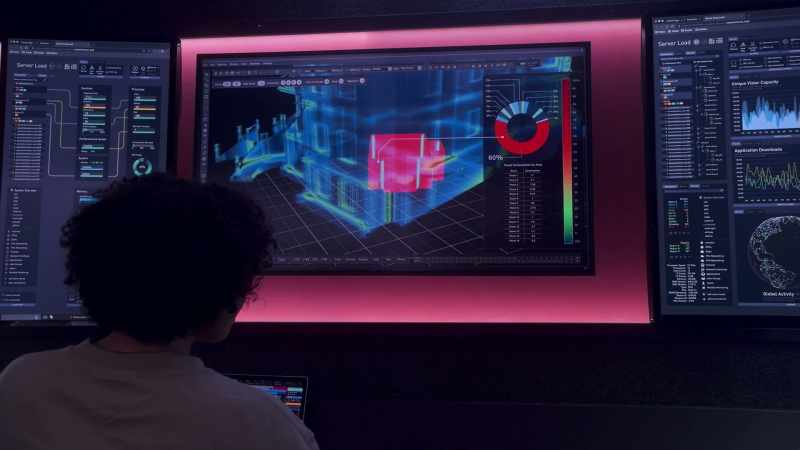 Well, the security feeds may be hardline