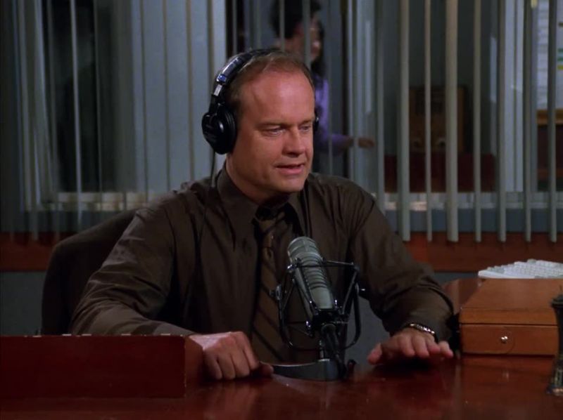 Well then this is Dr Frasier Crane
