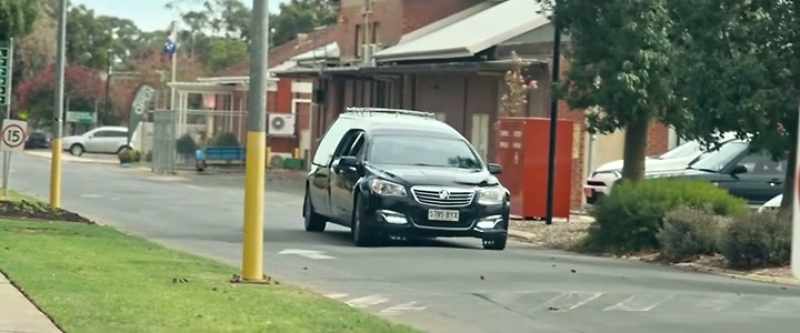 Well, there's the hearse. Who's driving it?