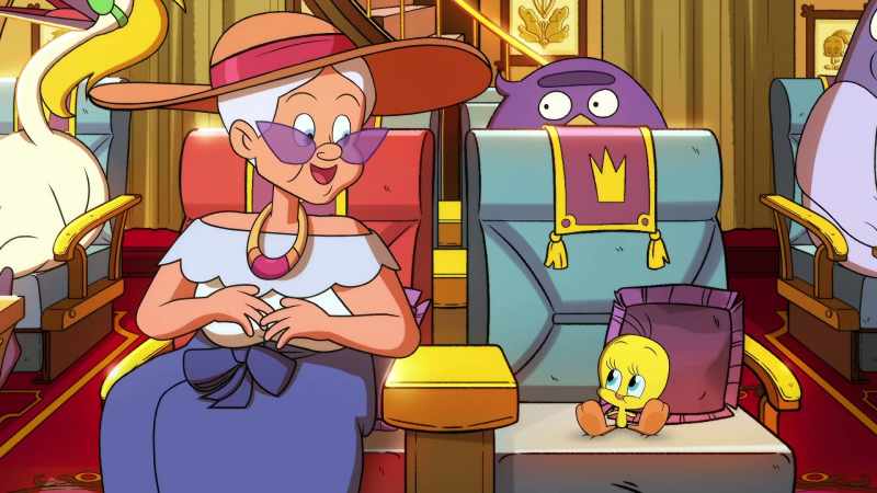 Well, Tweety. My favorite part about going on vacation