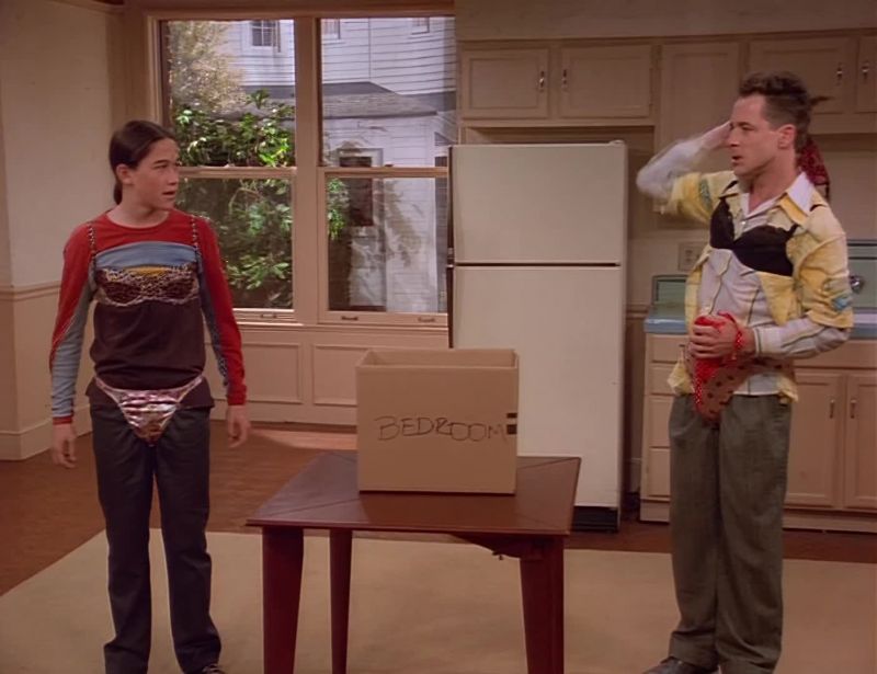 WELL, UH, THAT'S ALL THE UNDERWEAR