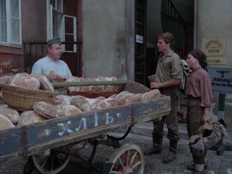We'll unload the wagon for a loaf of bread