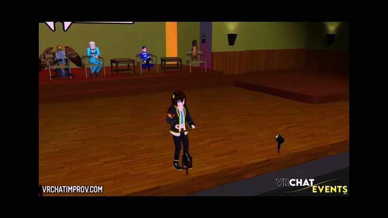 Well, welcome to another live improv show in VRChat