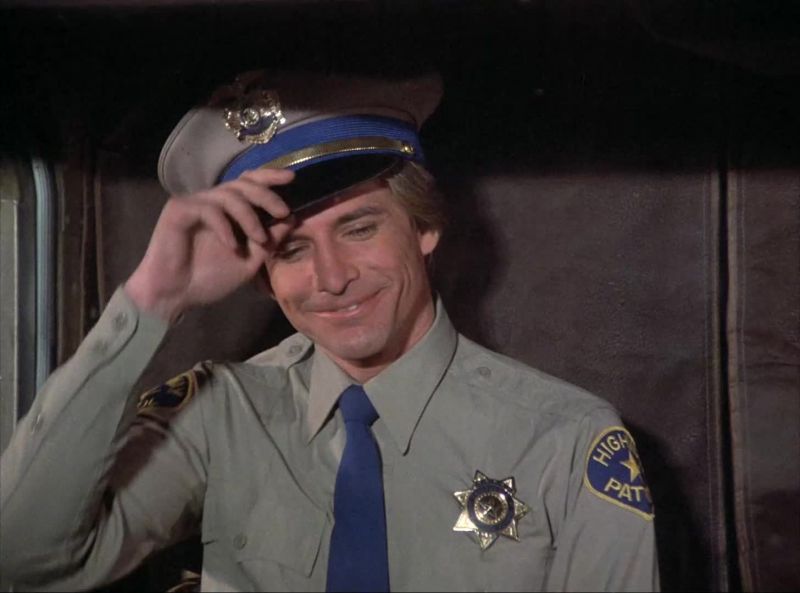 Well, we'll dump the uniforms in the squad car