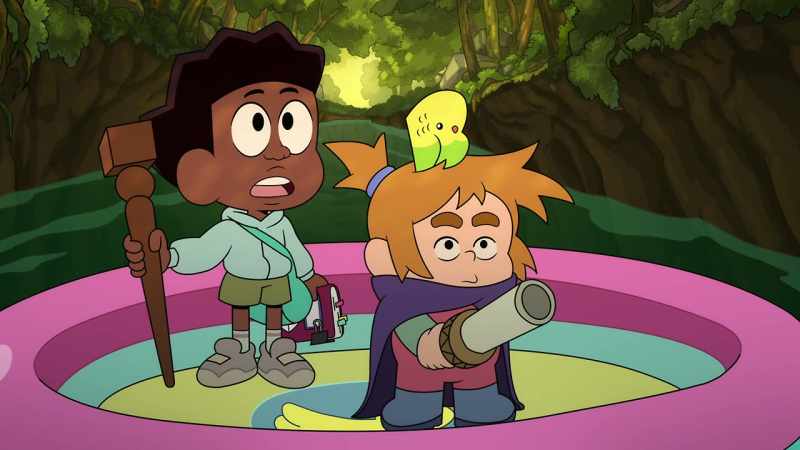 Well, we're just paddling through, so