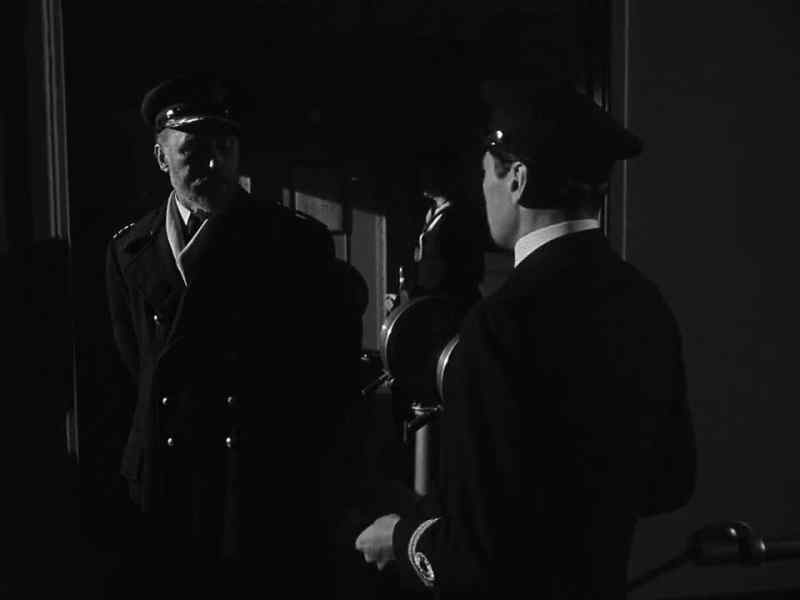Well, what did they say? - Held up at the other end, sir