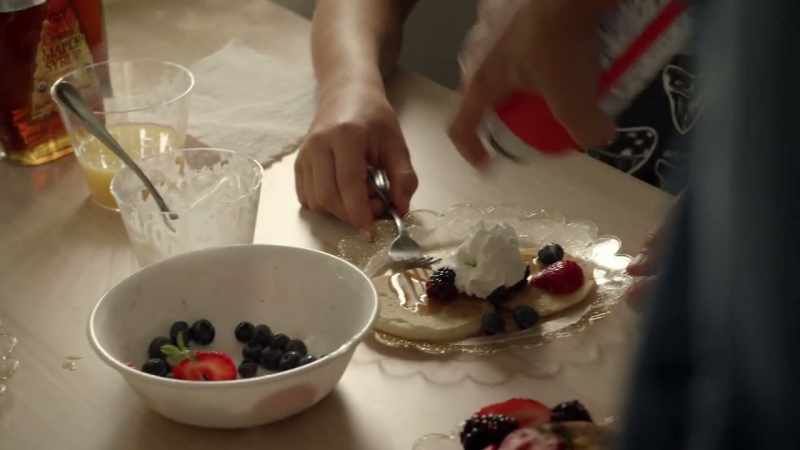Well, whipped cream - That's right