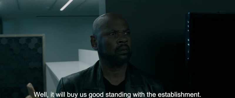 Well, it will buy us good standing with the establishment