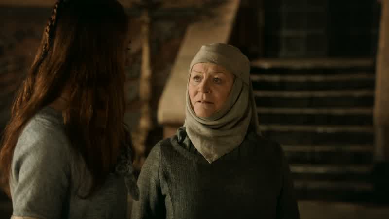 Well, if you only had girls, I suppose the throne would passto Prince Joffrey's little brother