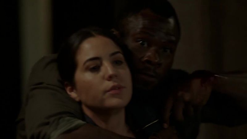 (Weller) Tasha, behind you!