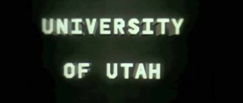 WEN: In 1972, Ed Catmull and Fred Parke