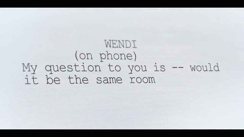 Wendi: [ On phone ] My question to you is