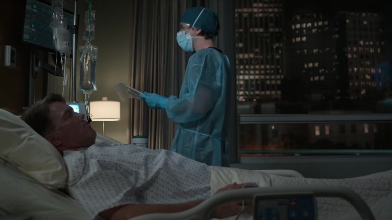 Were you able to drain his lungs?