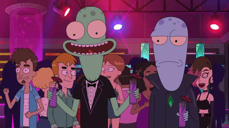 We're aliens. ‐ Make room at the table