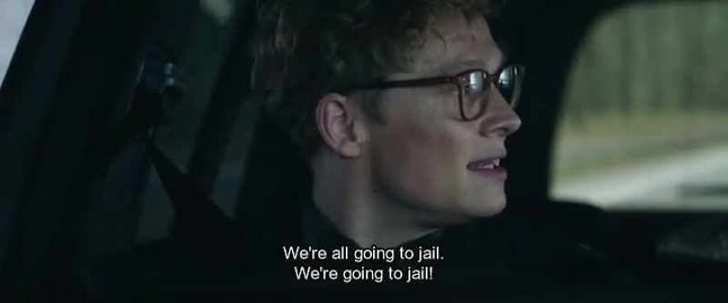 We're all going to jail. We're going to jail!