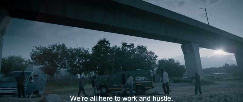 We're all here to work and hustle