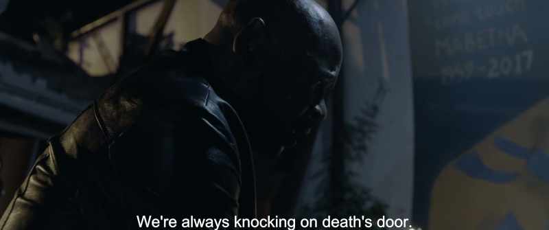 We're always knocking on death's door
