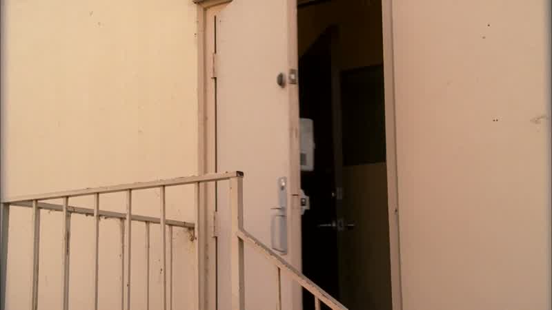 We're approaching the door now