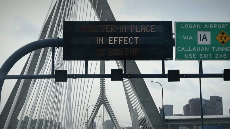 We're asking people to shelter in place