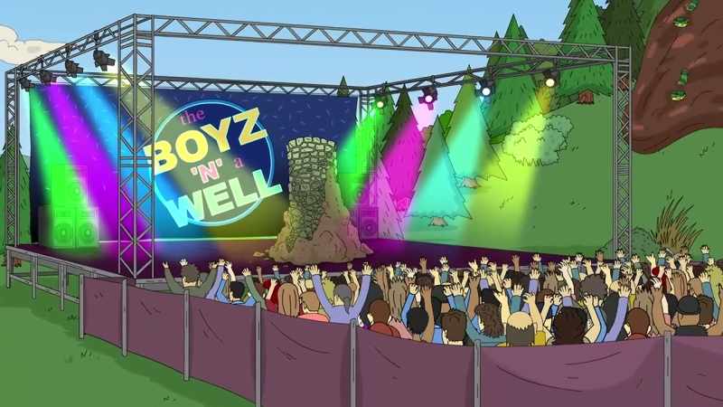 �� We're boys who are stuck in a well ♪