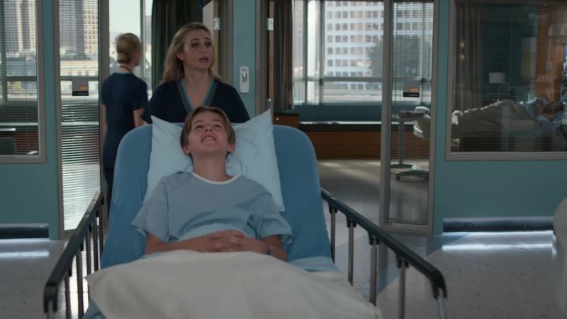 We're bringing the patient down now. Vitals okay?