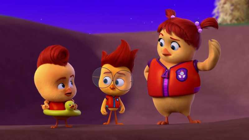 We're chickens. Chickens can't fly that far