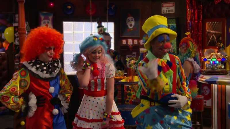 We're so clowns. - [nose honking]