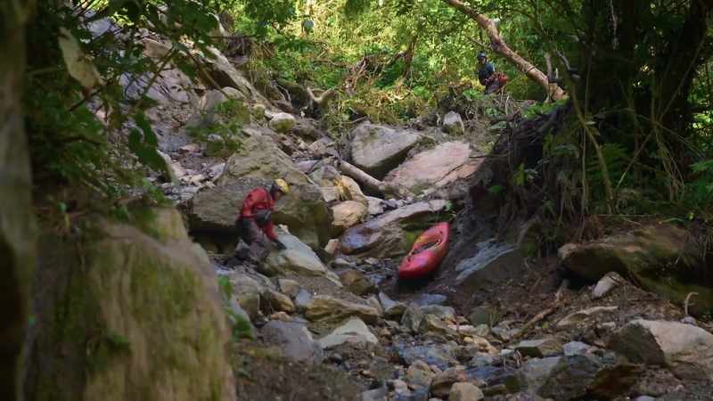 We're dropping into a section of river