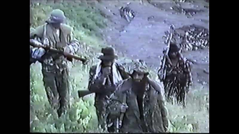 We're encountered by four guys, heavily armed