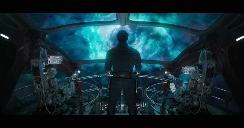 We're floating in space?