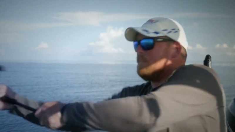 We're getting some big ass red fish right now