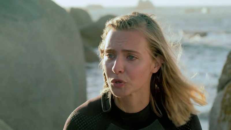 We're going to end up underwater or blown into the ocean
