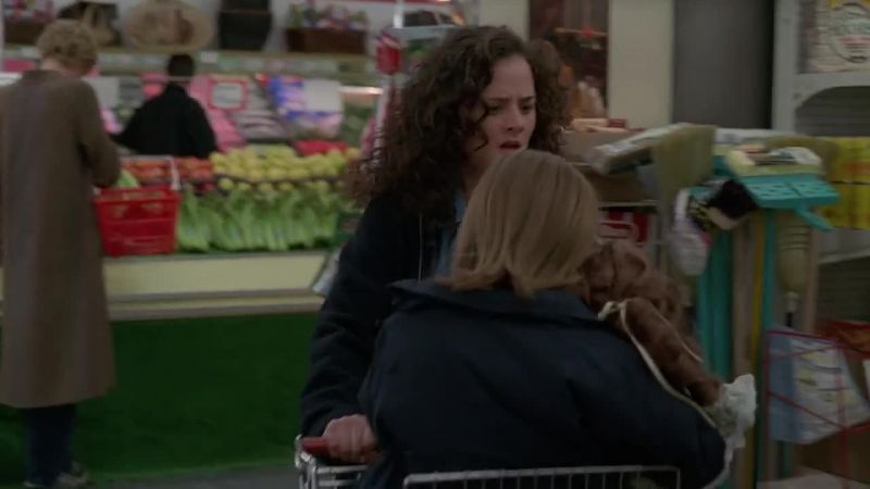 We're going home, Polly. Please, don't do this to Mommy