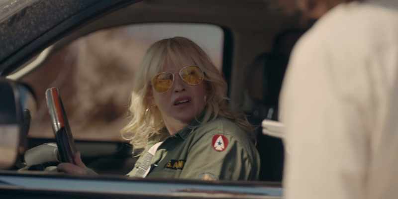 We're going to Pioneertown. We're late for Kachel