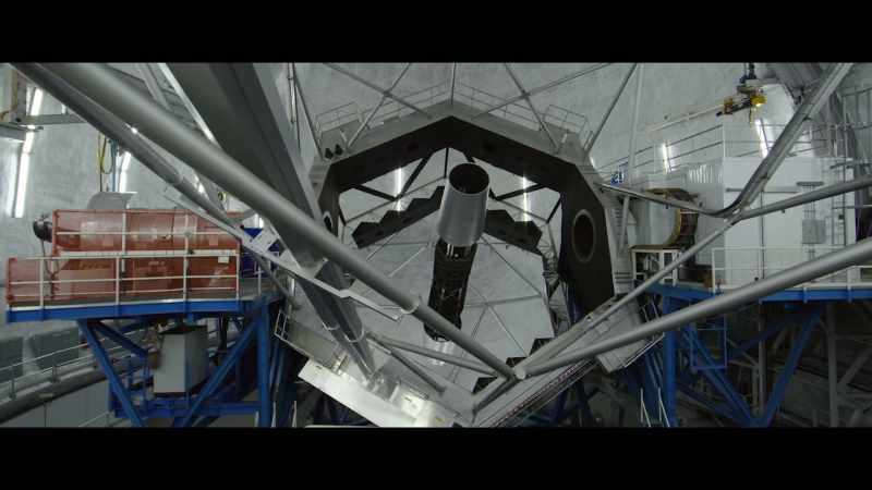 We're going to point this at the galactic center